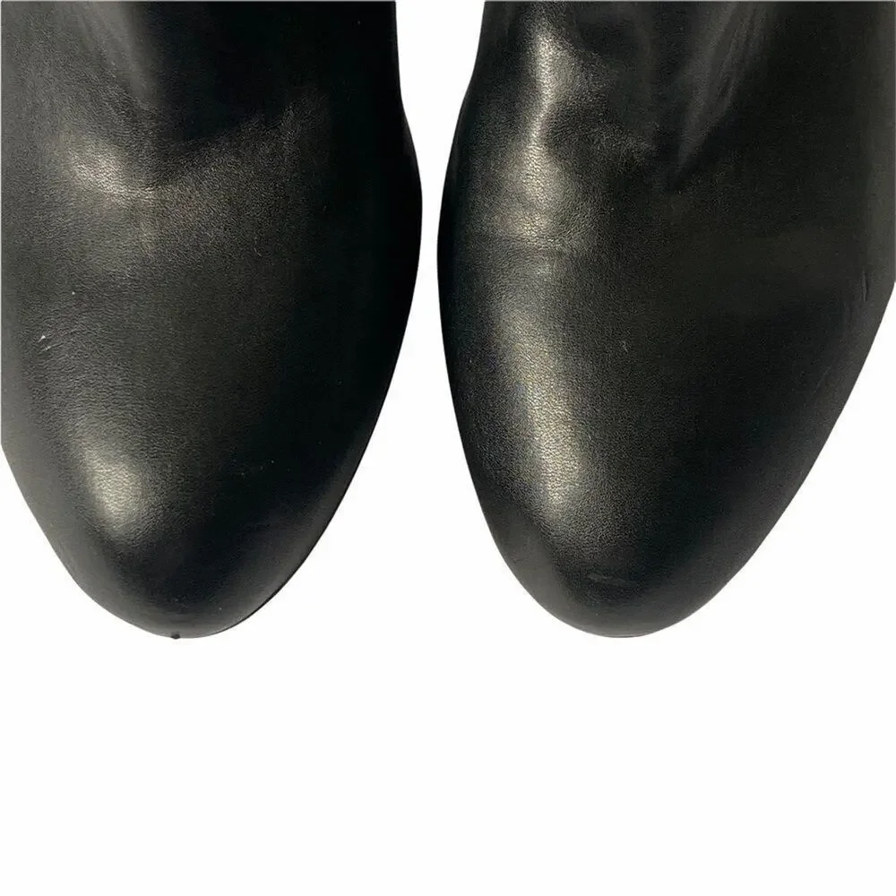 Franco Sarto Black Frama Booties‎ Sz 9.5